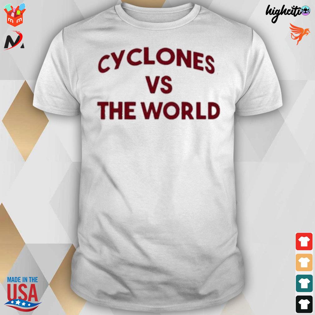 Cyclones vs the world t-shirt