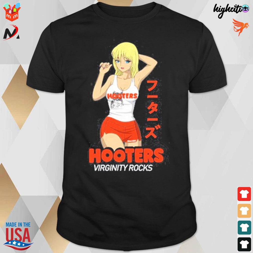 Danny duncan anime hooters girl virginity rocks t-shirt