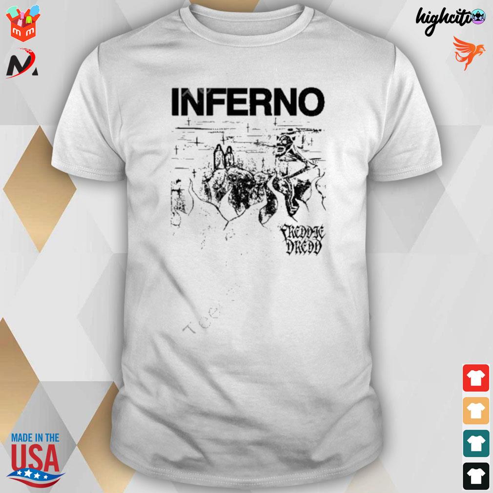 Freddie Dredd merch inferno t-shirt