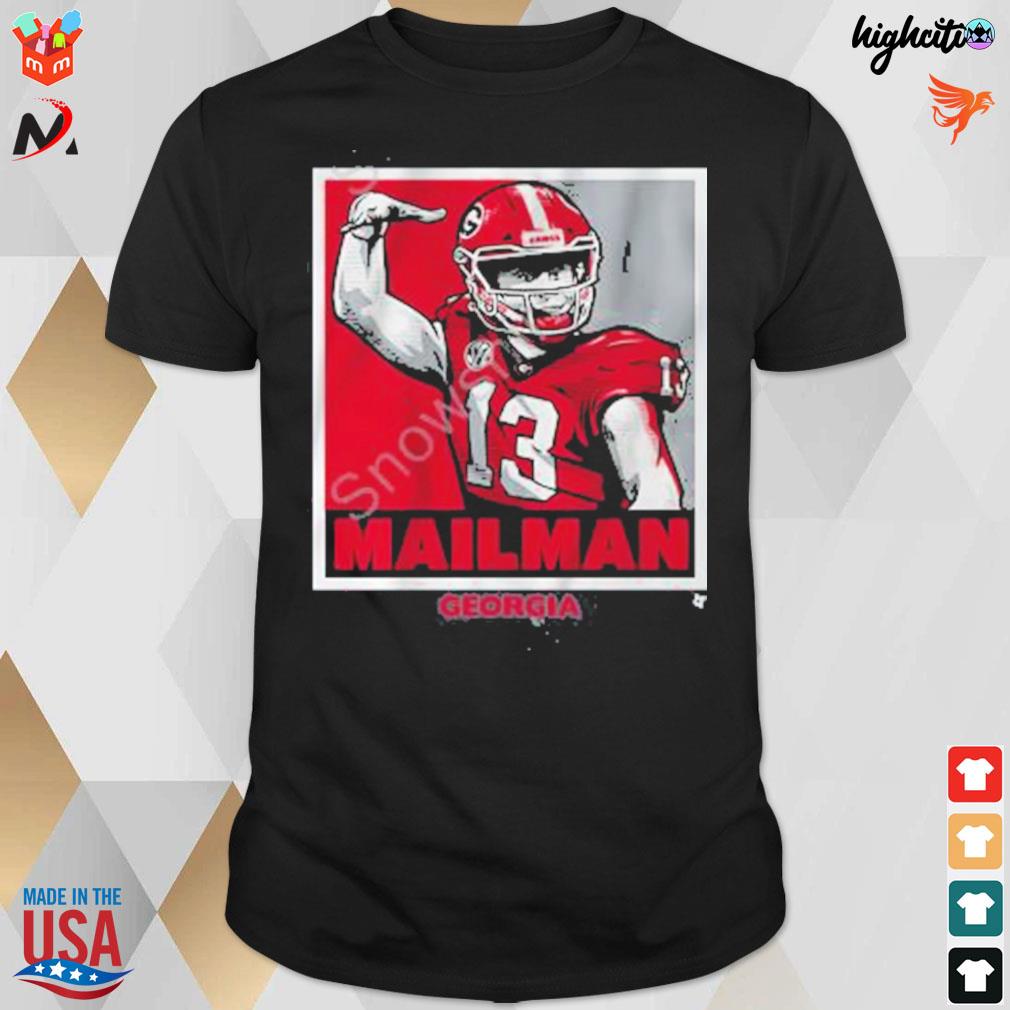 Georgia Football Stetson Bennett iv Mailman poster t-shirt