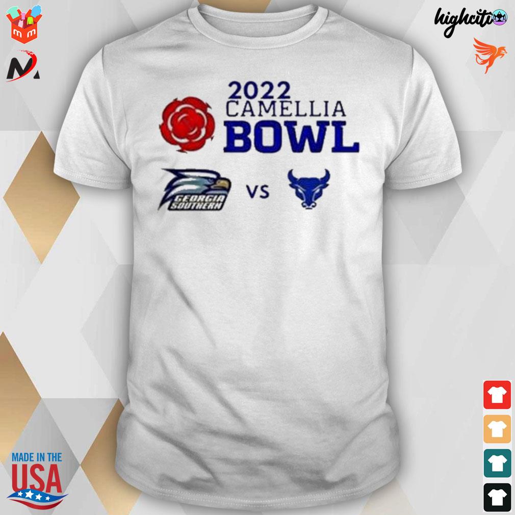 Georgia Southern Eagles vs Buffalo Bulls 2022 camellia bowl t-shirt