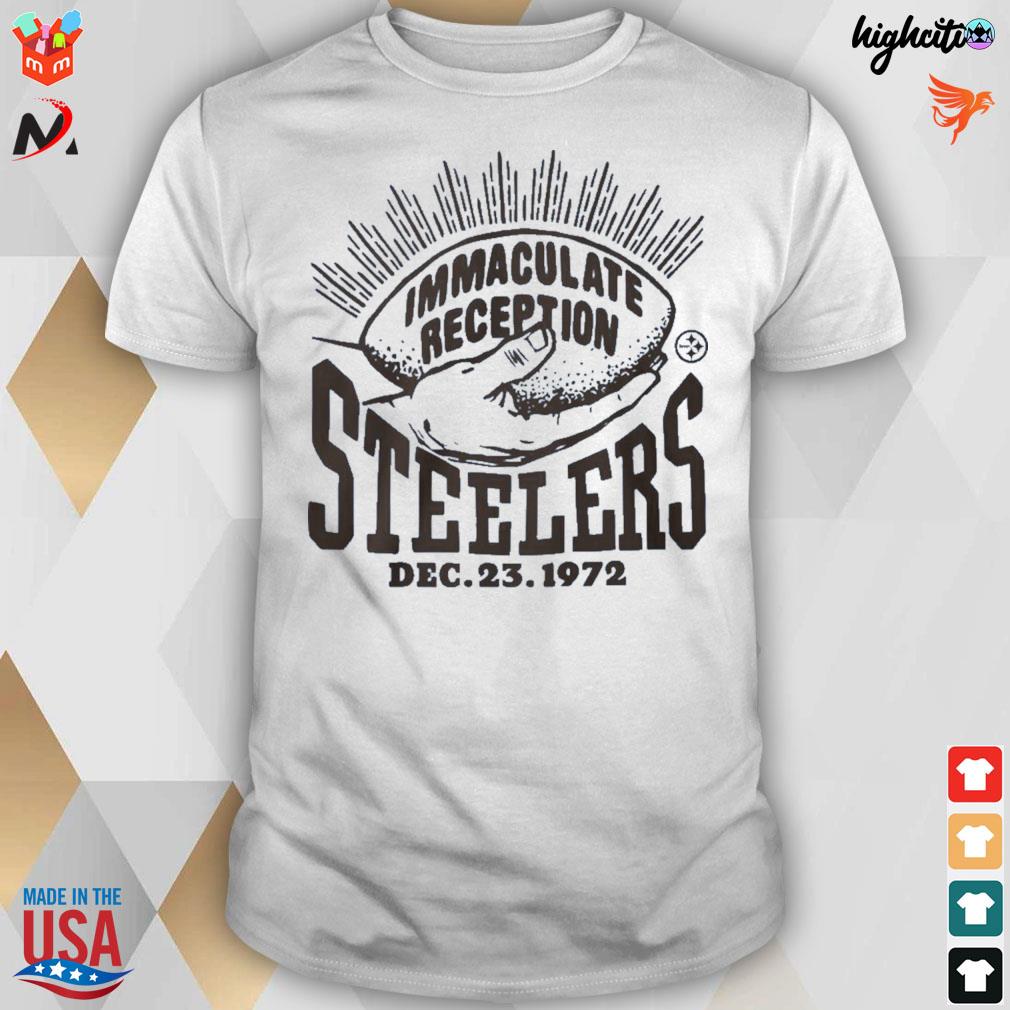Immaculate reception steelers dec 23 1972 t-shirt