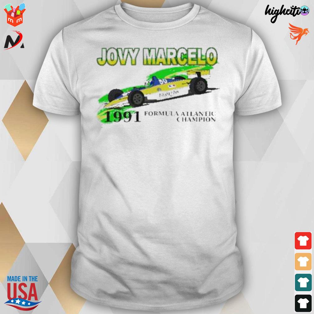 Jovy Marcelo 1991 formula atlantic champion t-shirt