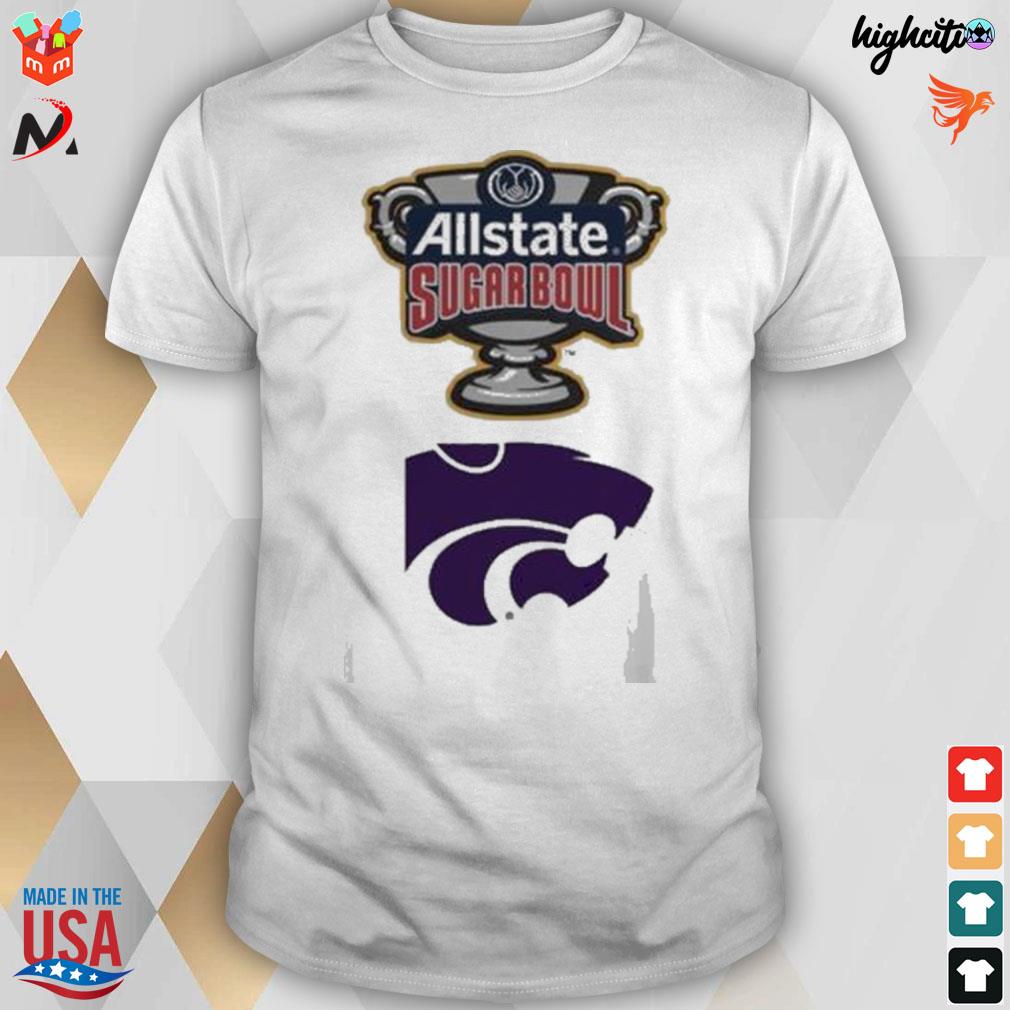 Kansas state wildcats 2022 sugar bowl t-shirt