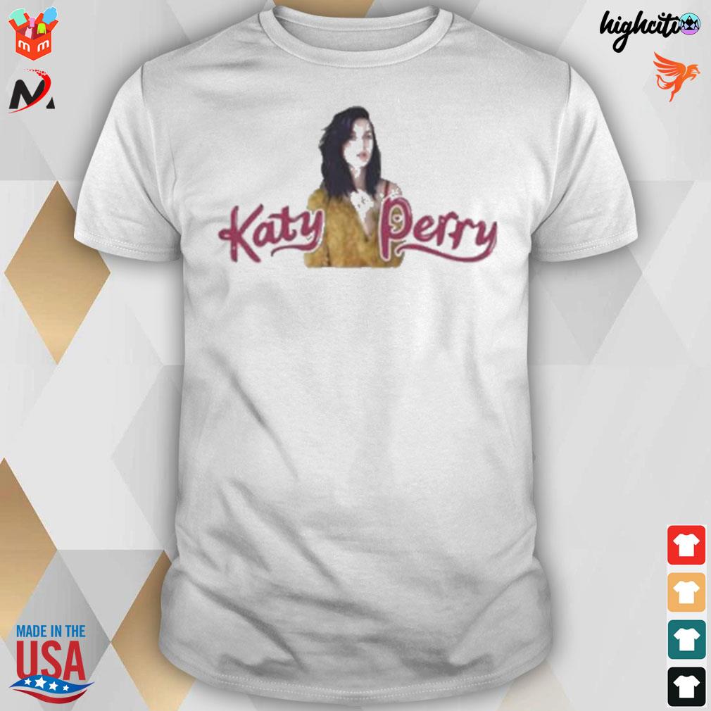 Katy Perry teenage dream album cover text shine t-shirt