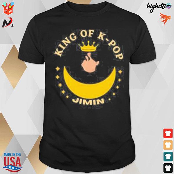 King of k-pop Jimin t-shirt