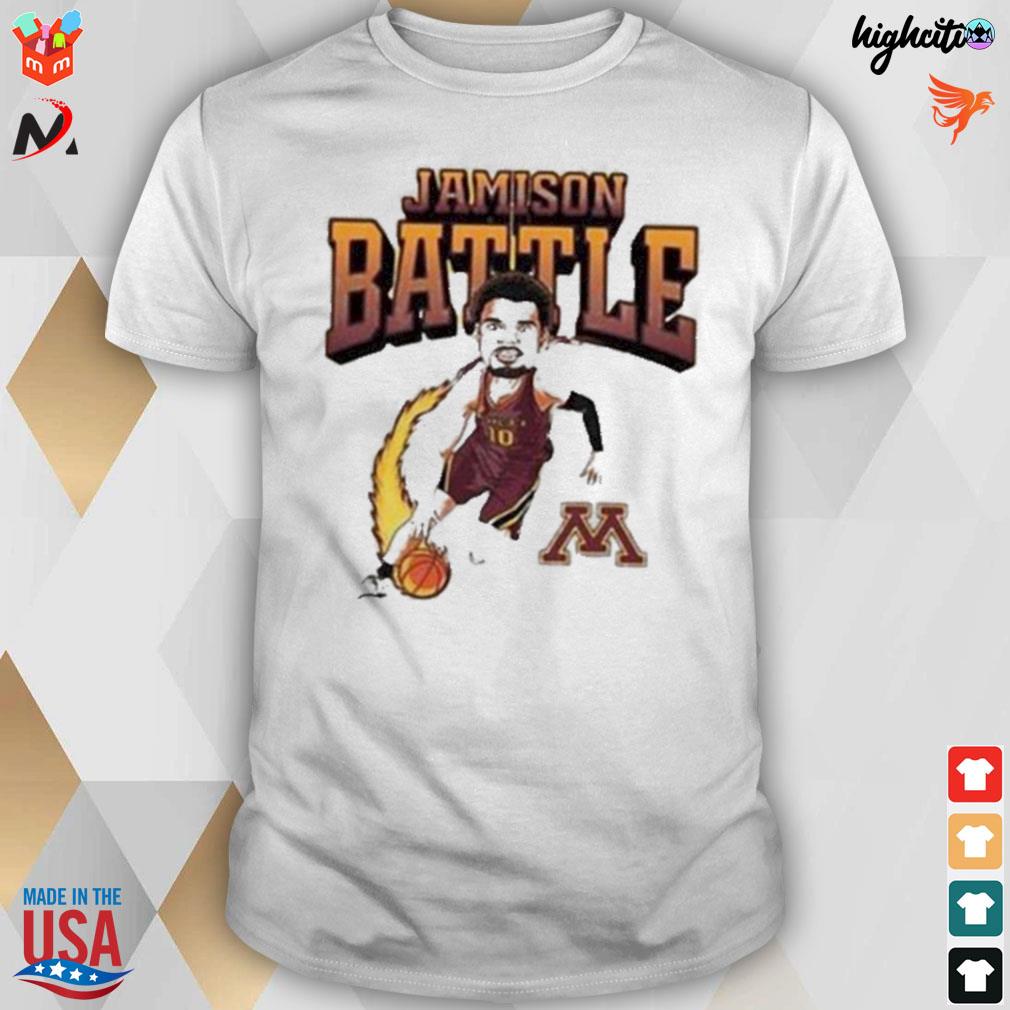 Minnesota ncaa men's basketball Jamison Battle t-shirt