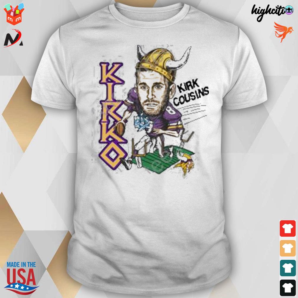 Minnesota vikings Kirk Cousins t-shirt