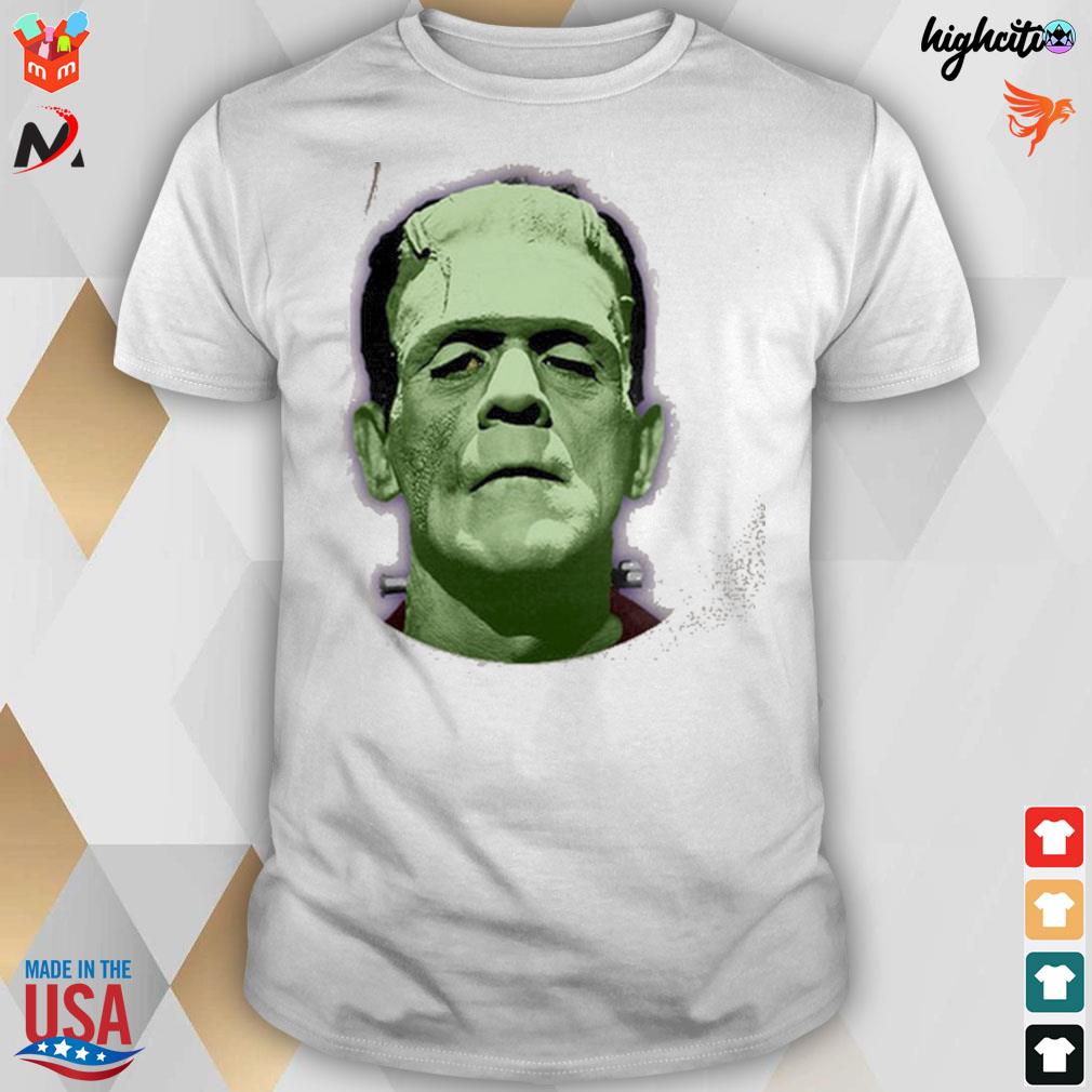 Monsters Frankenstein Addams family Christmas t-shirt