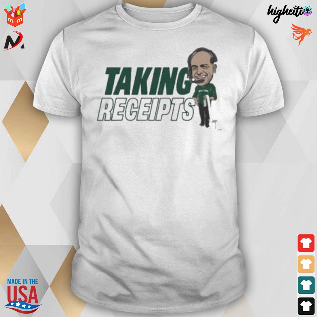 New York Jets taking receipts t-shirt