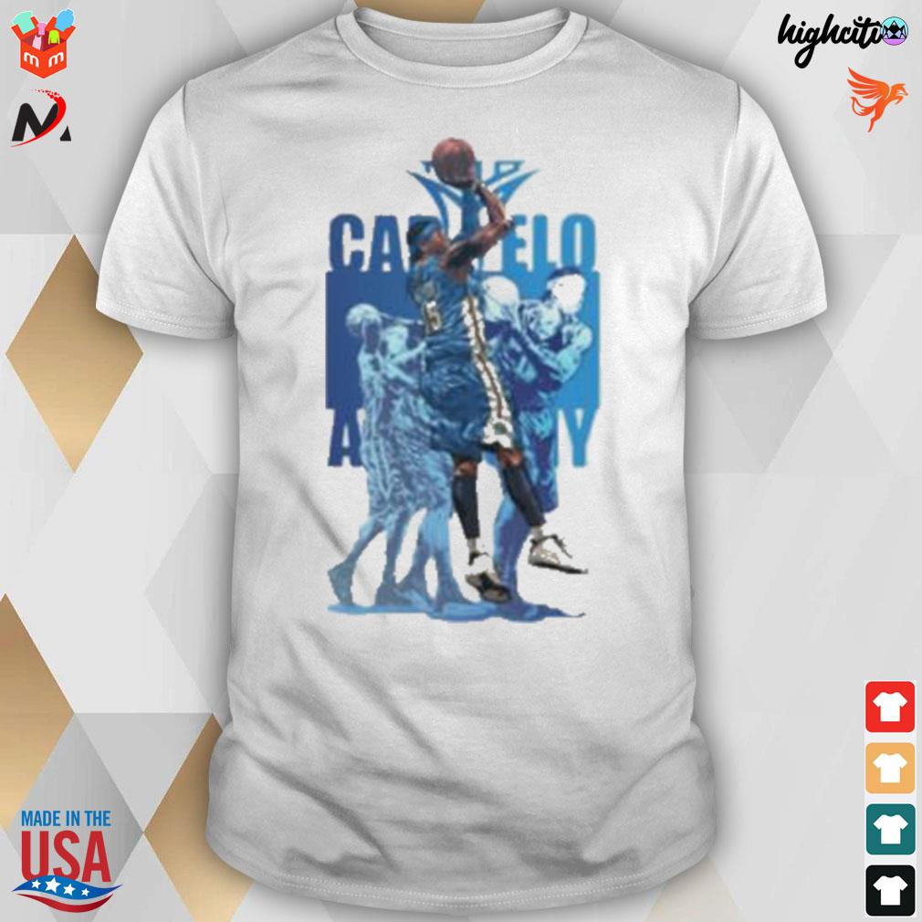 New York knicks player Carmelo Kyam anthony t-shirt