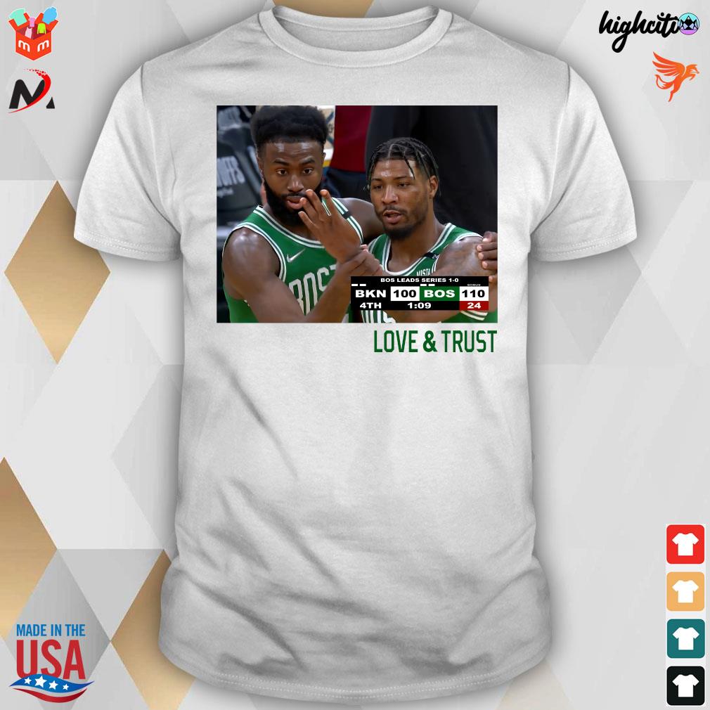 Official Boston Celtics Love Trust t-shirt