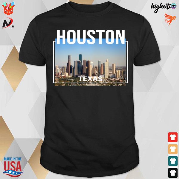 Official Houston Texas H-Town The Big H Tee T-shirt