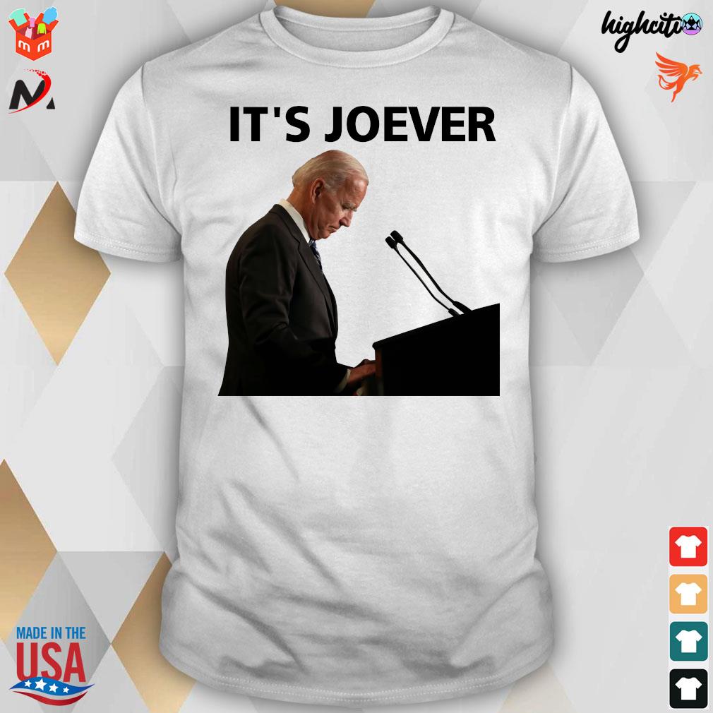 Official Joe Biden it's joever t-shirt