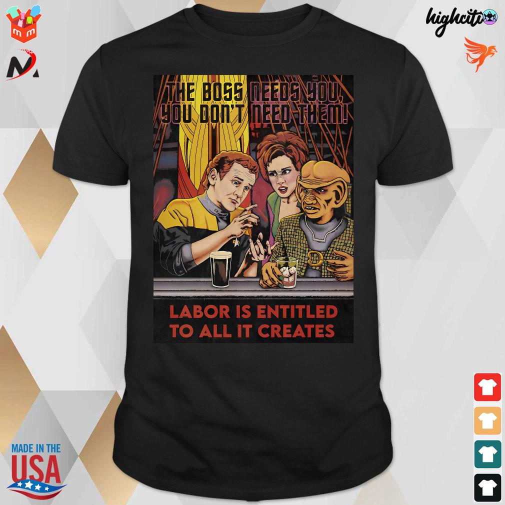 Official Labor Is Entitled To All It Creates T-Shirt