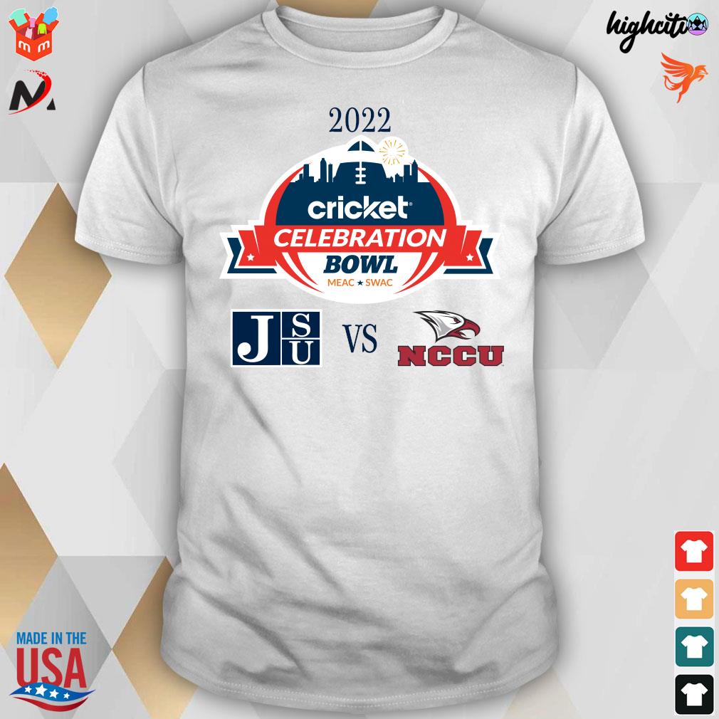 Official Nccu vs jsu 2022 cricket celebration bowl t-shirt