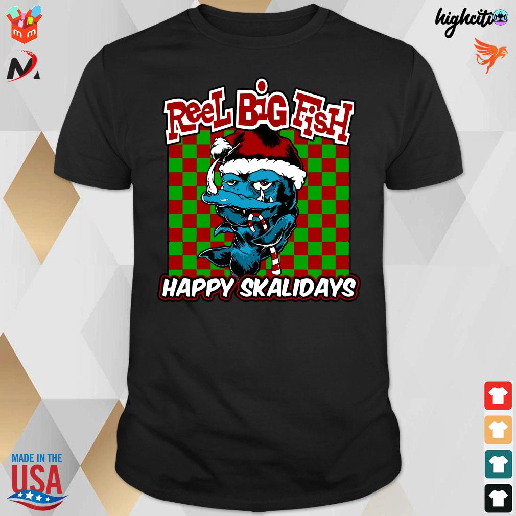 Official Reel Big Fish Happy Skalidays Merry Christmas T-Shirt
