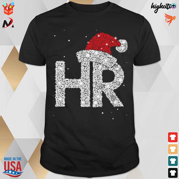 Official Santa HR Human Resources Diamond Christmas T-Shirt