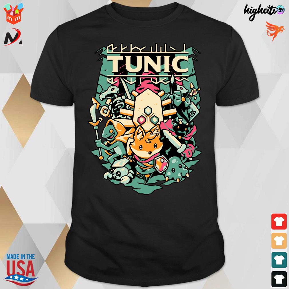 Official Tunic the lost legend fox t-shirt