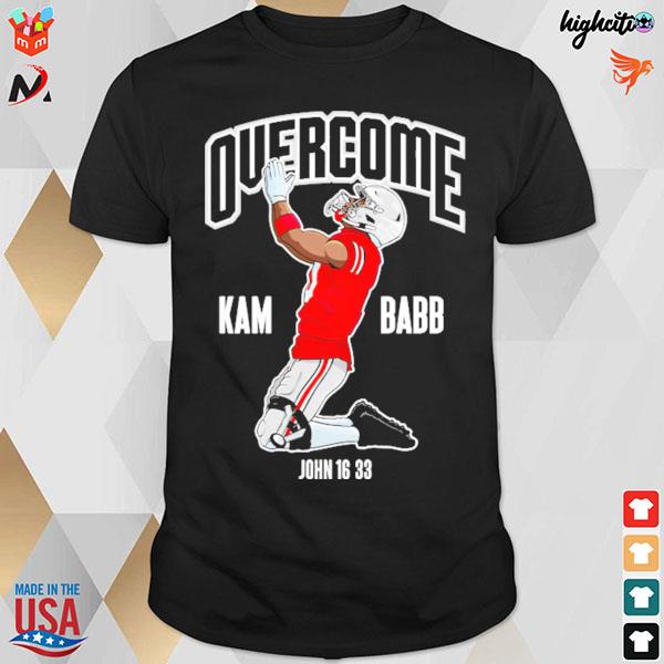 Overcome Kam Babb John 16 33 t-shirt