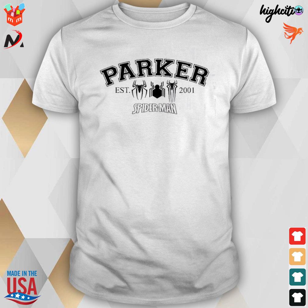 Parker spiderman est 2001 t-shirt