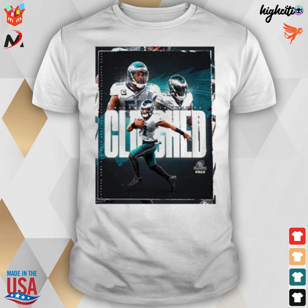 Philadelphia eagles 2022 NFL playoffs Clinched t-shirt