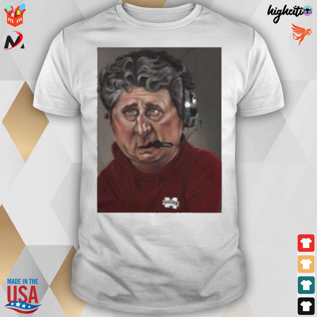 Rip Mike Leach Football artwork t-shirt