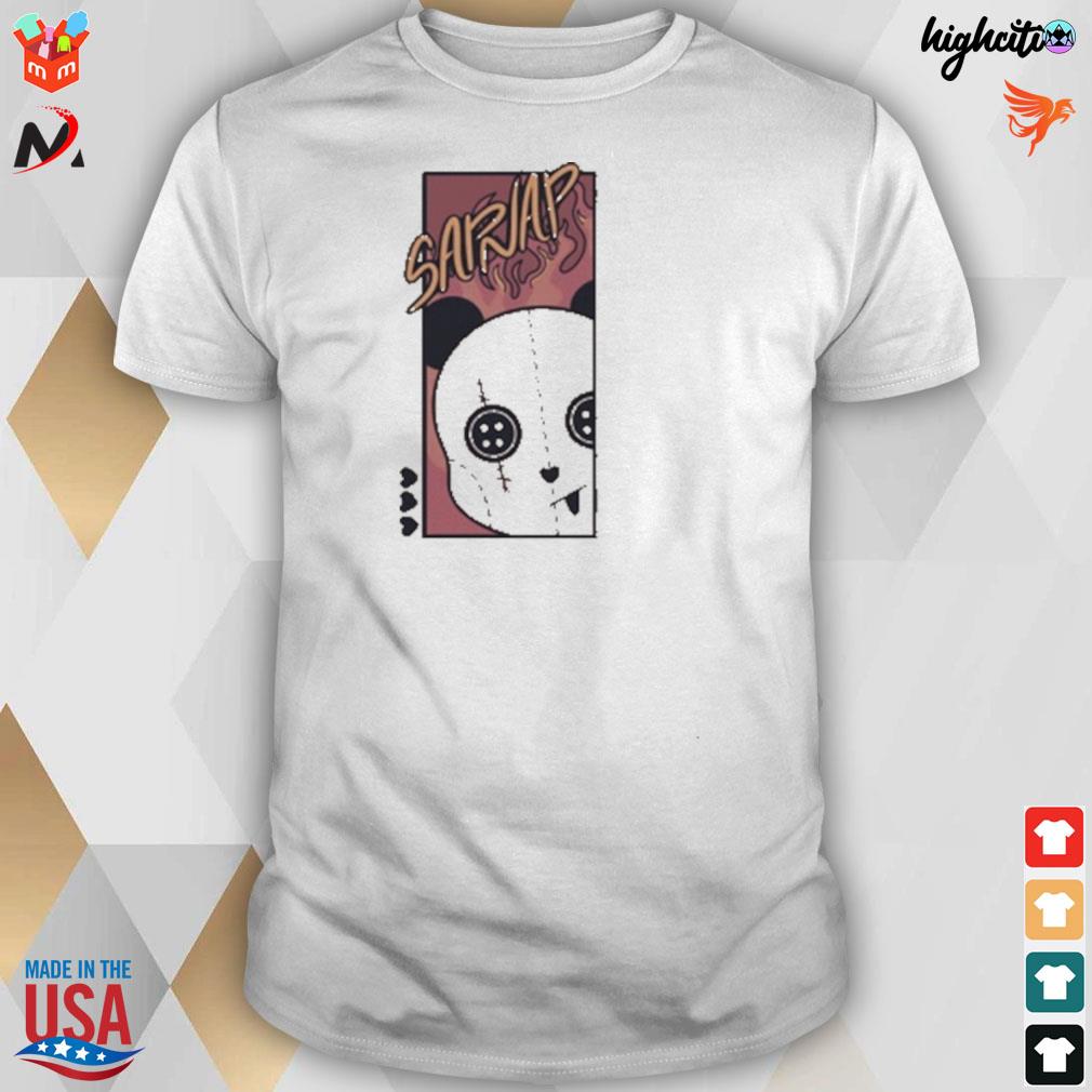 Sapnap fire panda t-shirt