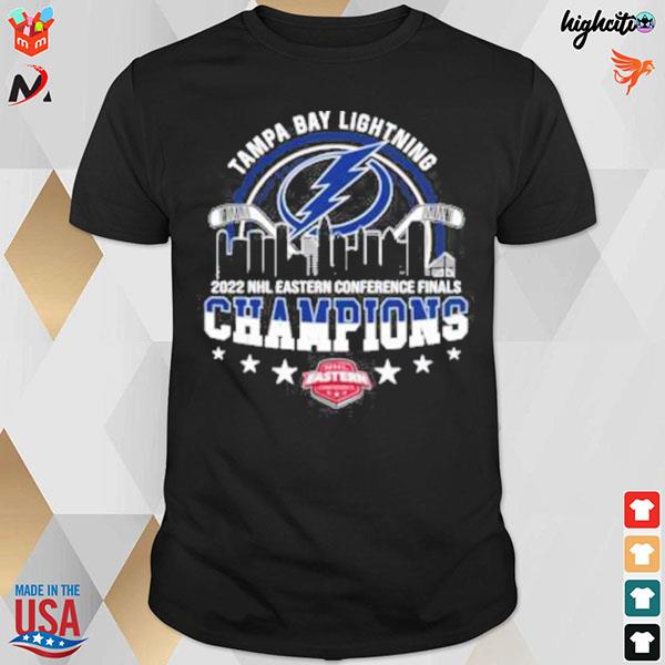 Tampa Bay lightning 2022 nhl eastern conference finals champions t-shirt