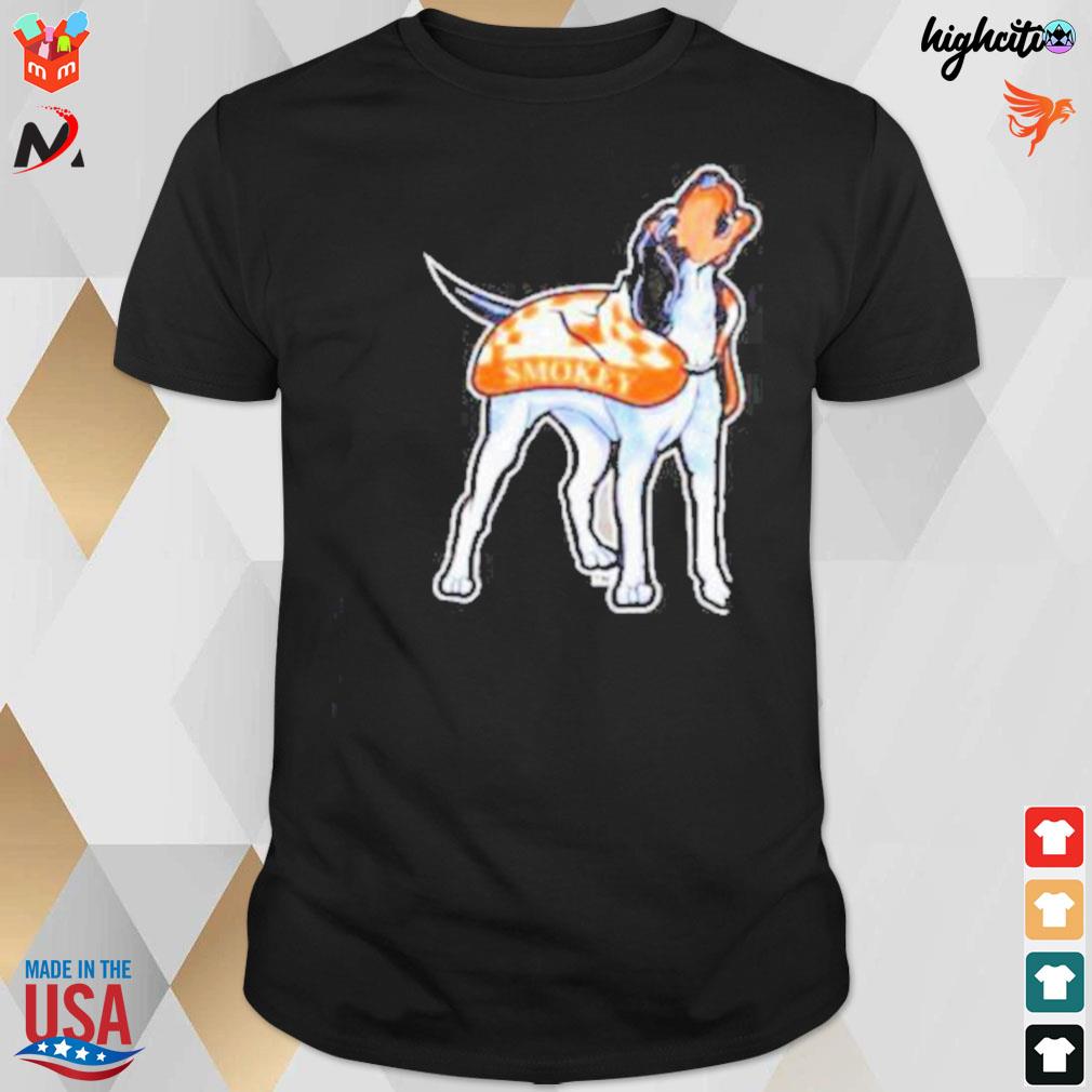 Tennessee howling smokey dog t-shirt