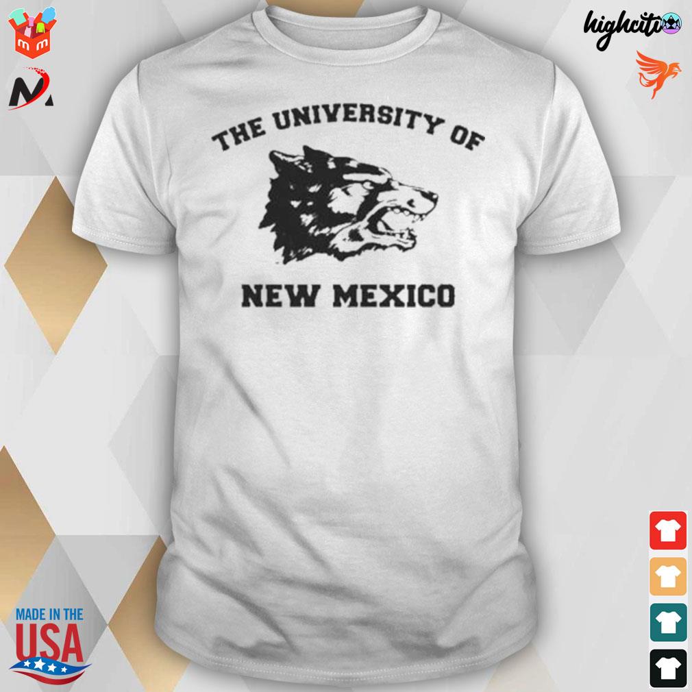 The university of new Mexico lobos t t-shirt