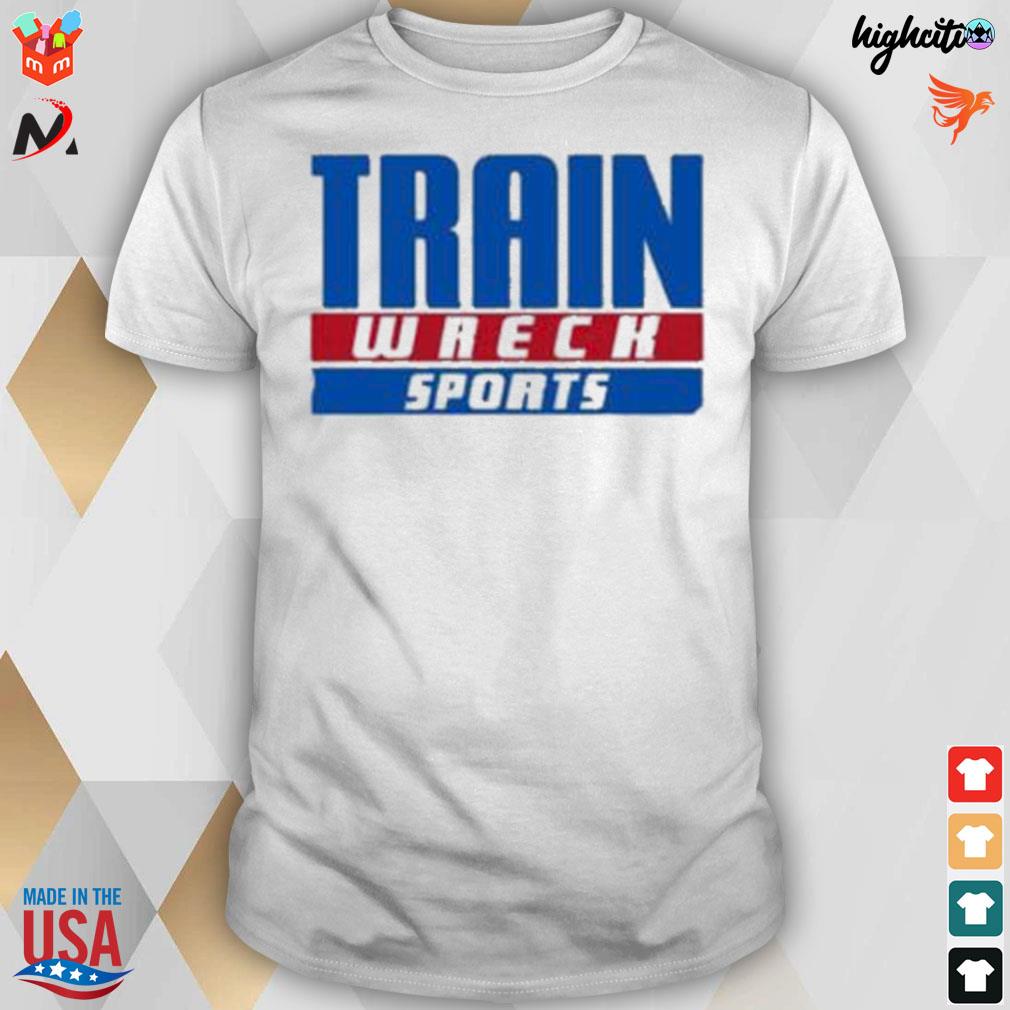 Train wreck sports t-shirt