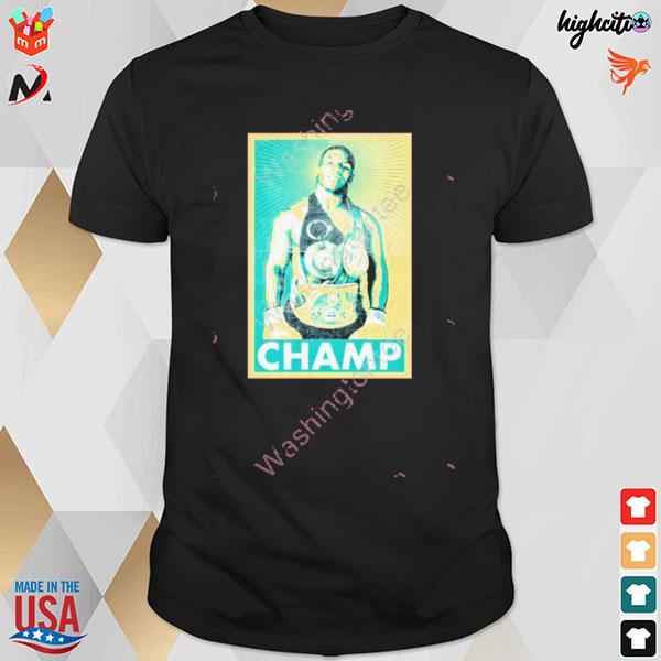 Tyson champ Mike Tyson t-shirt