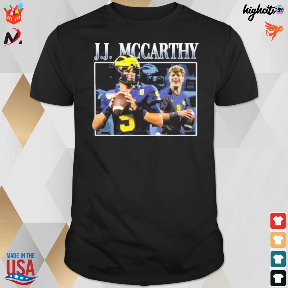 University of Michigan quarterback Jj Mccarthy t-shirt