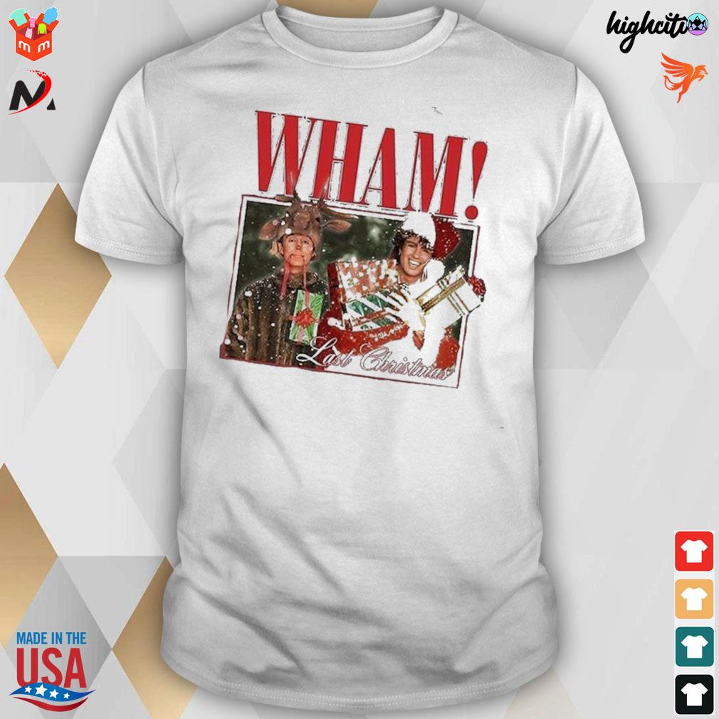 Wham last christmas George Michael Wham t-shirt