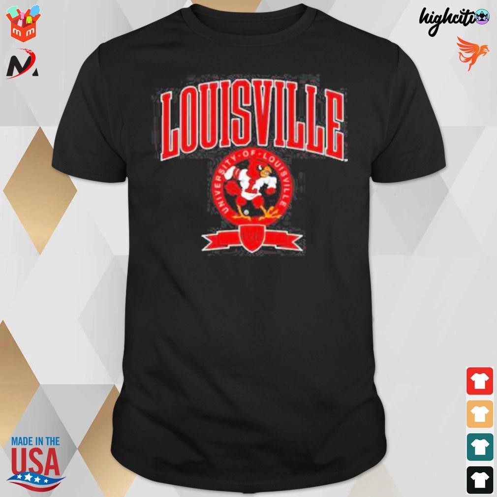 Louisville Cardinals football crest shirt, hoodie, sweater, long sleeve and  tank top