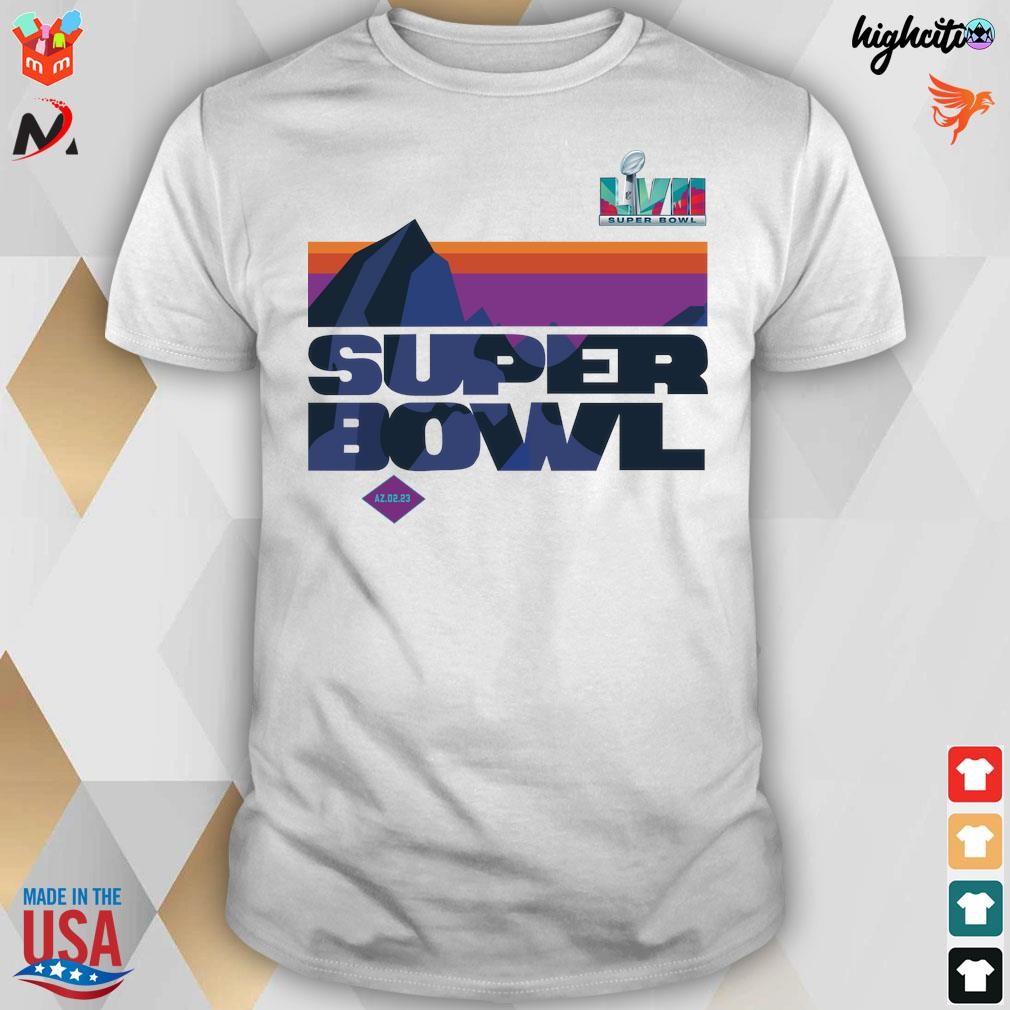 Official Super bowl 2023 logo AZ 02 23 T-shirt