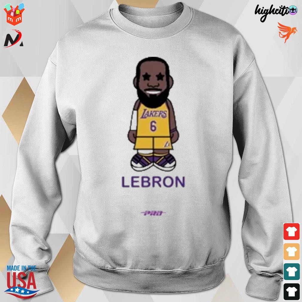 Official Number 6 Lebron James Lakers basketball t-shirt, hoodie, sweater,  long sleeve and tank top