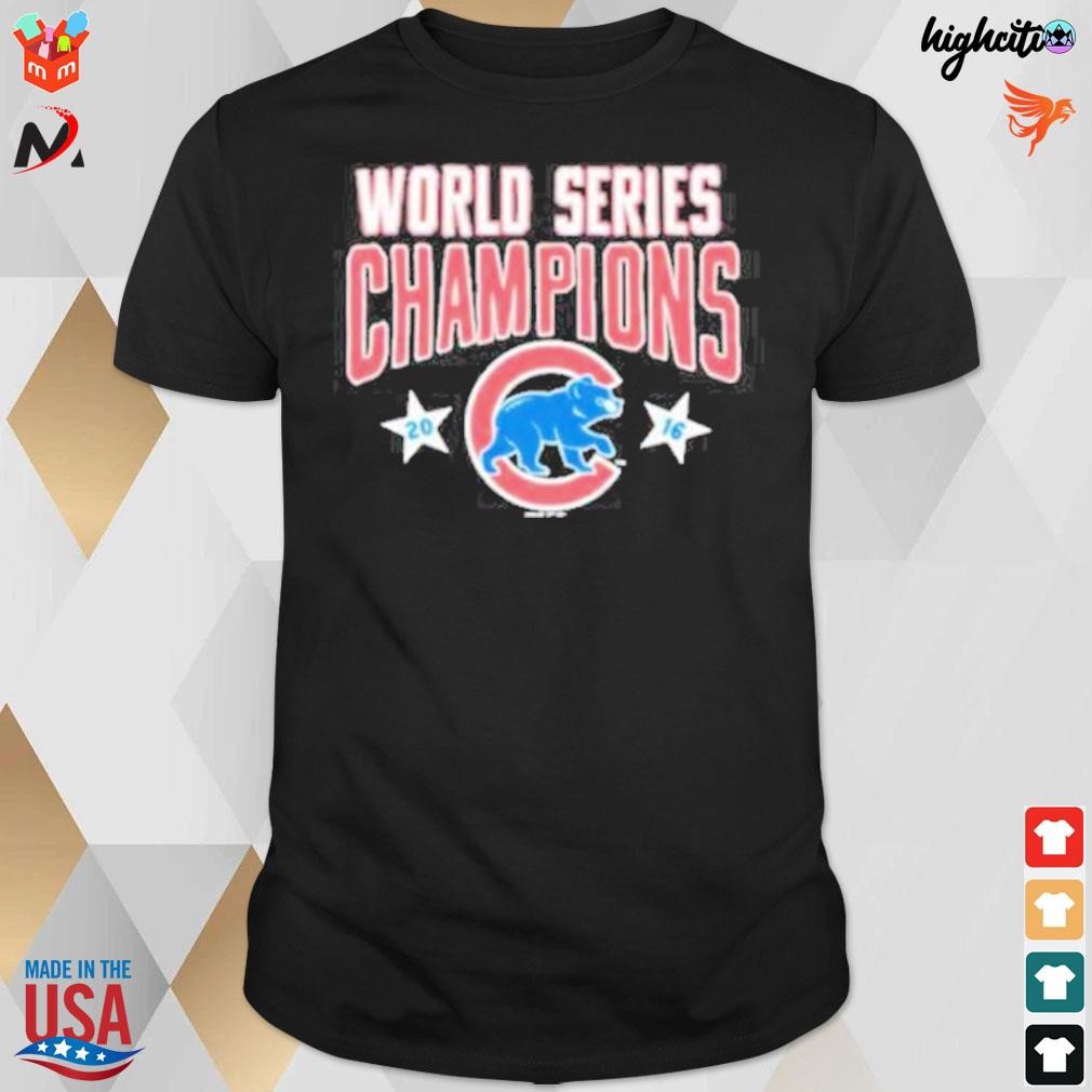 chicago cubs 2016 world series t shirt