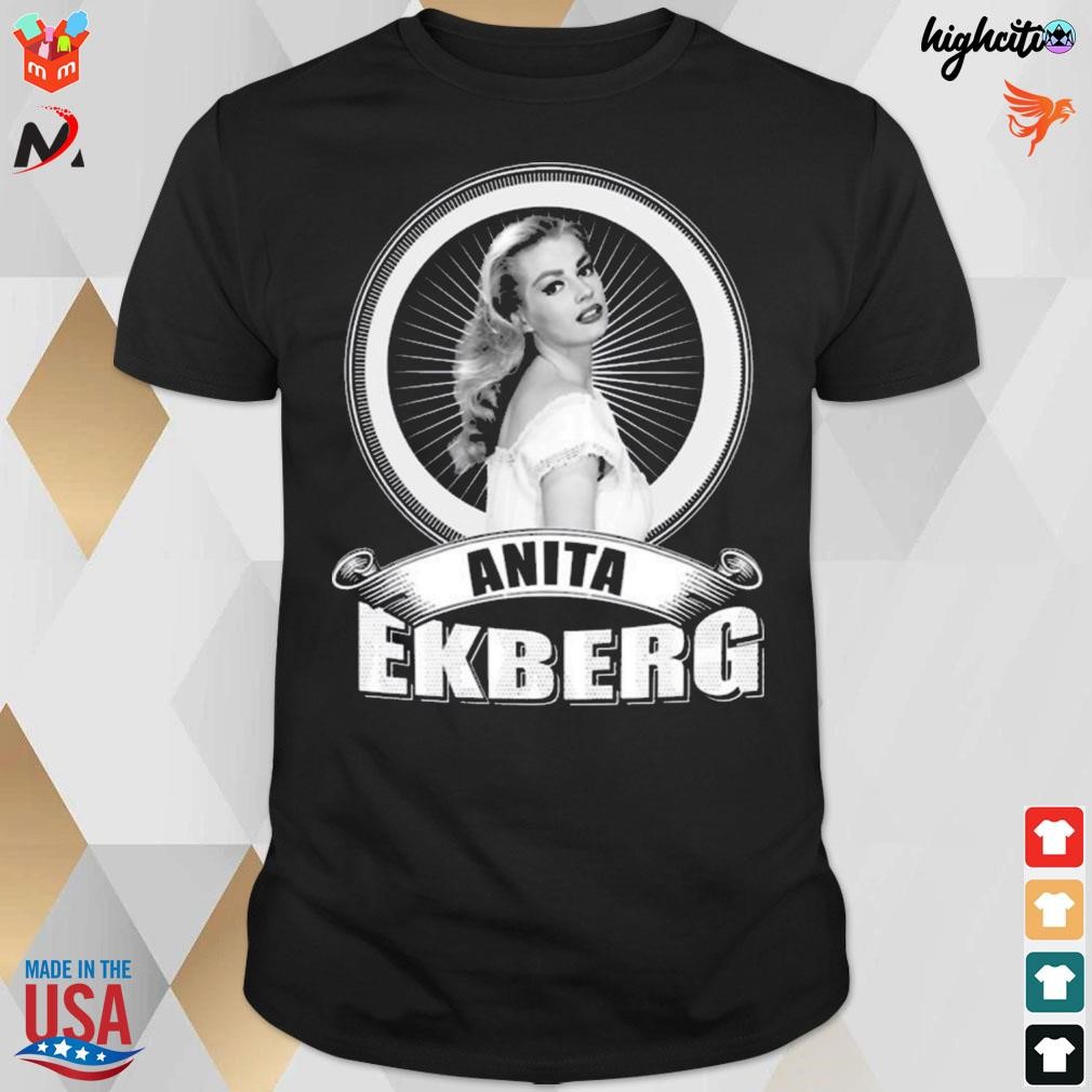 90s actress vintage Anita Ekberg t-shirt