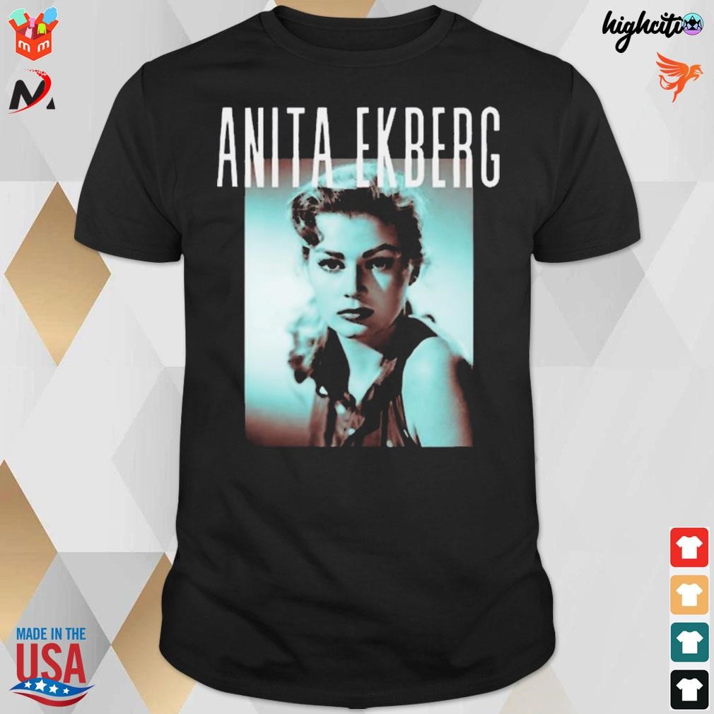 Anita Ekberg from LA dolce vita movie t-shirt