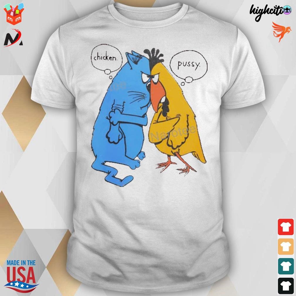 Cartoon chicken pussy single new hoodie, sweater, long and tank top