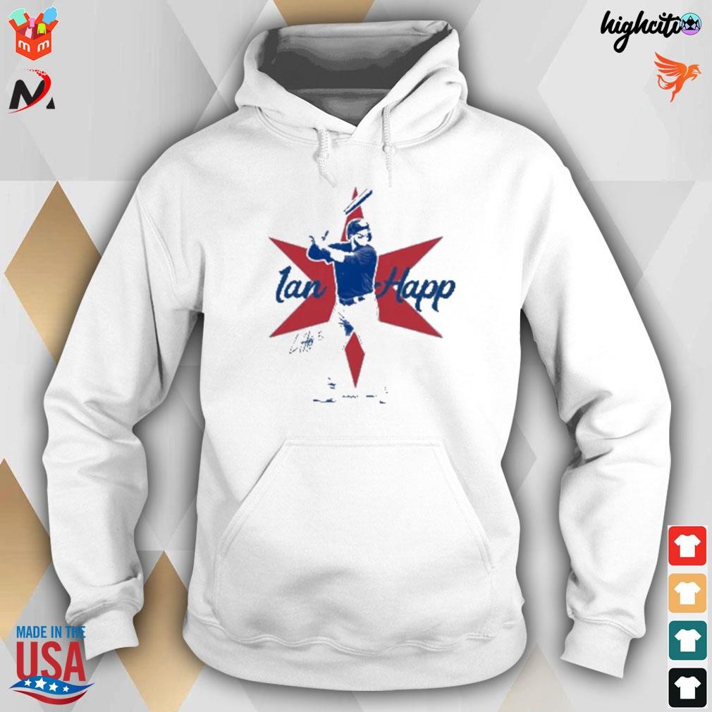 Official Chicago Cubs Ian Happ Hit The Ball Signature Shirt, hoodie, tank  top, sweater and long sleeve t-shirt