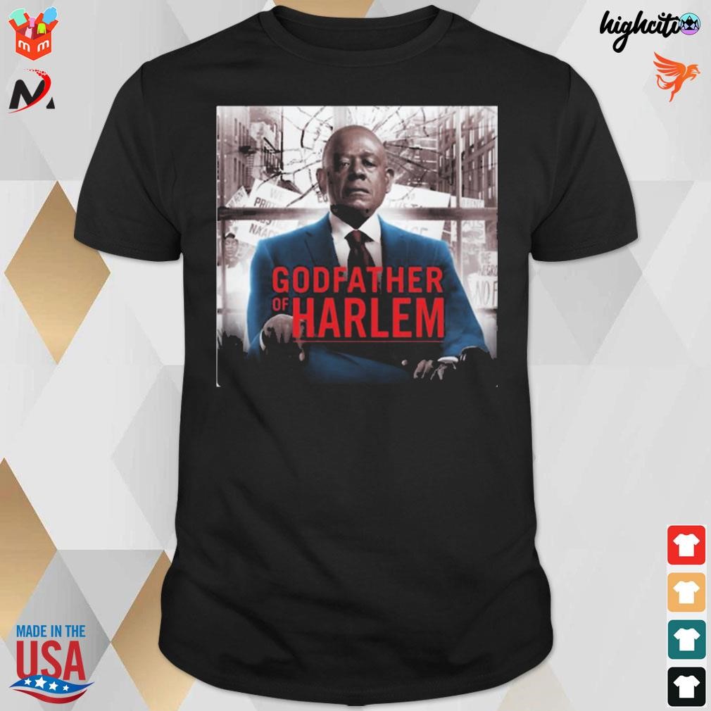 Cool TV show godfather of harlem t-shirt