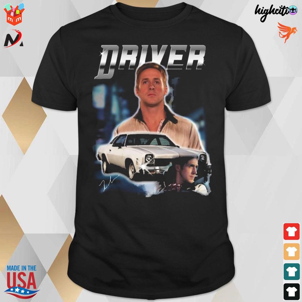 Driver Cursed Ryan gosling movie art t-shirt