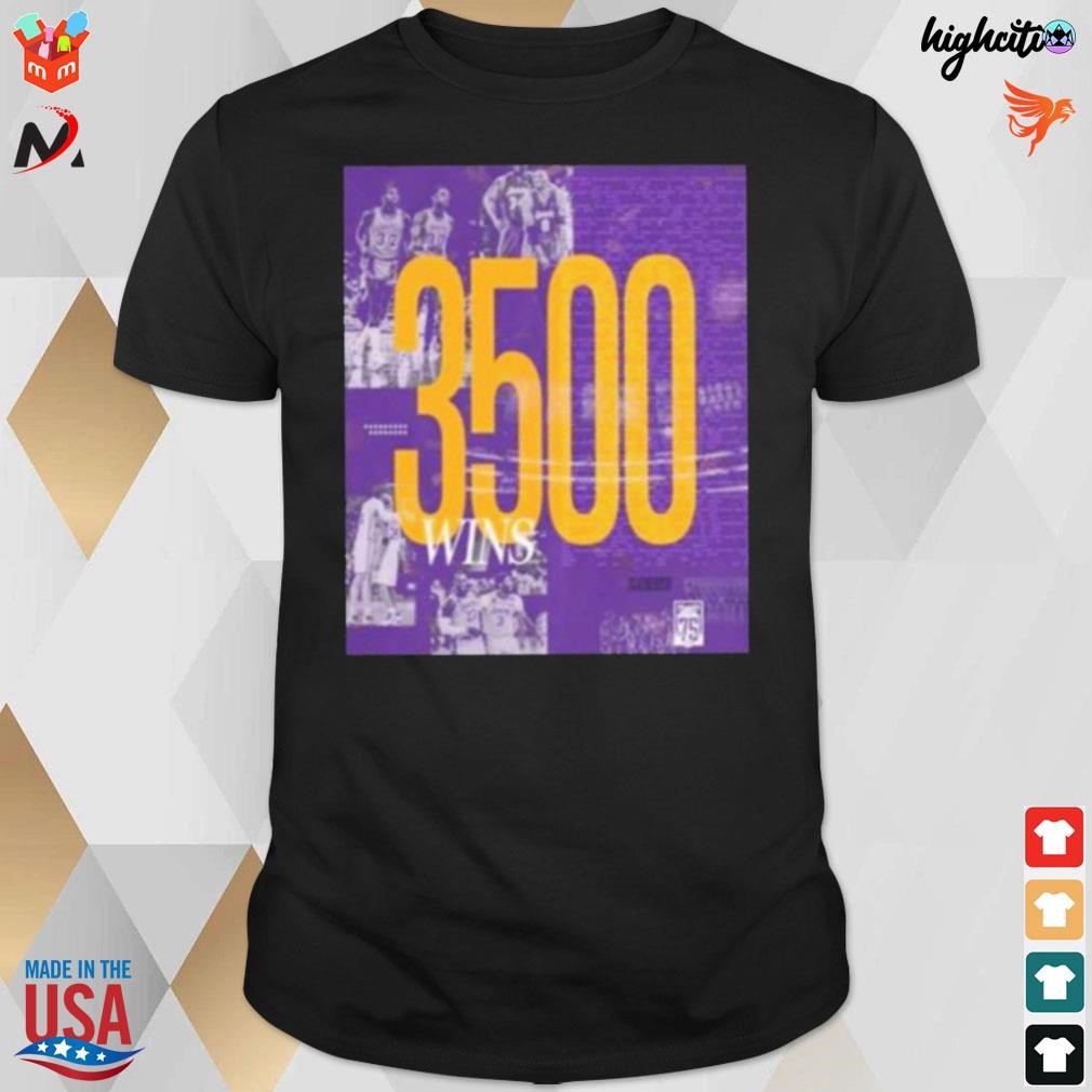 Los Angeles Laker 3500 wins t-shirt