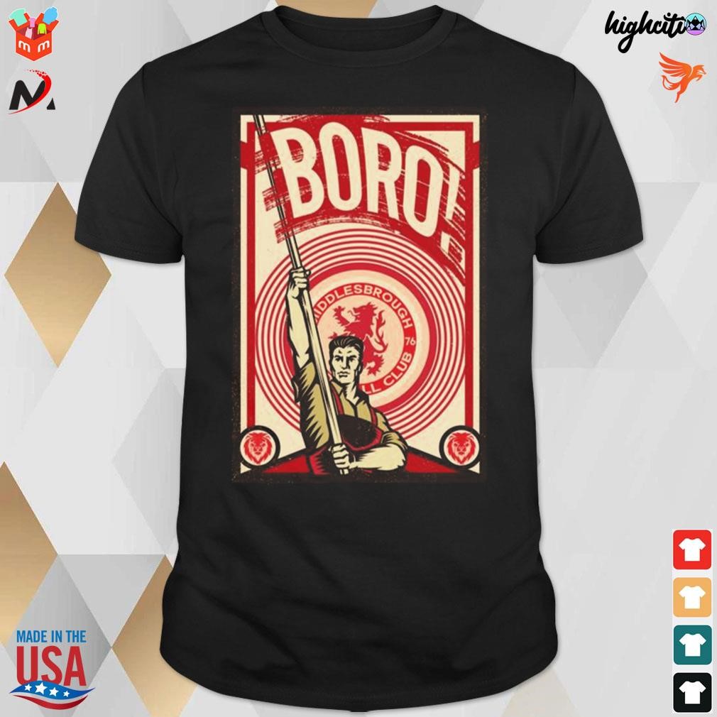 Middlesbrough the boro t-shirt