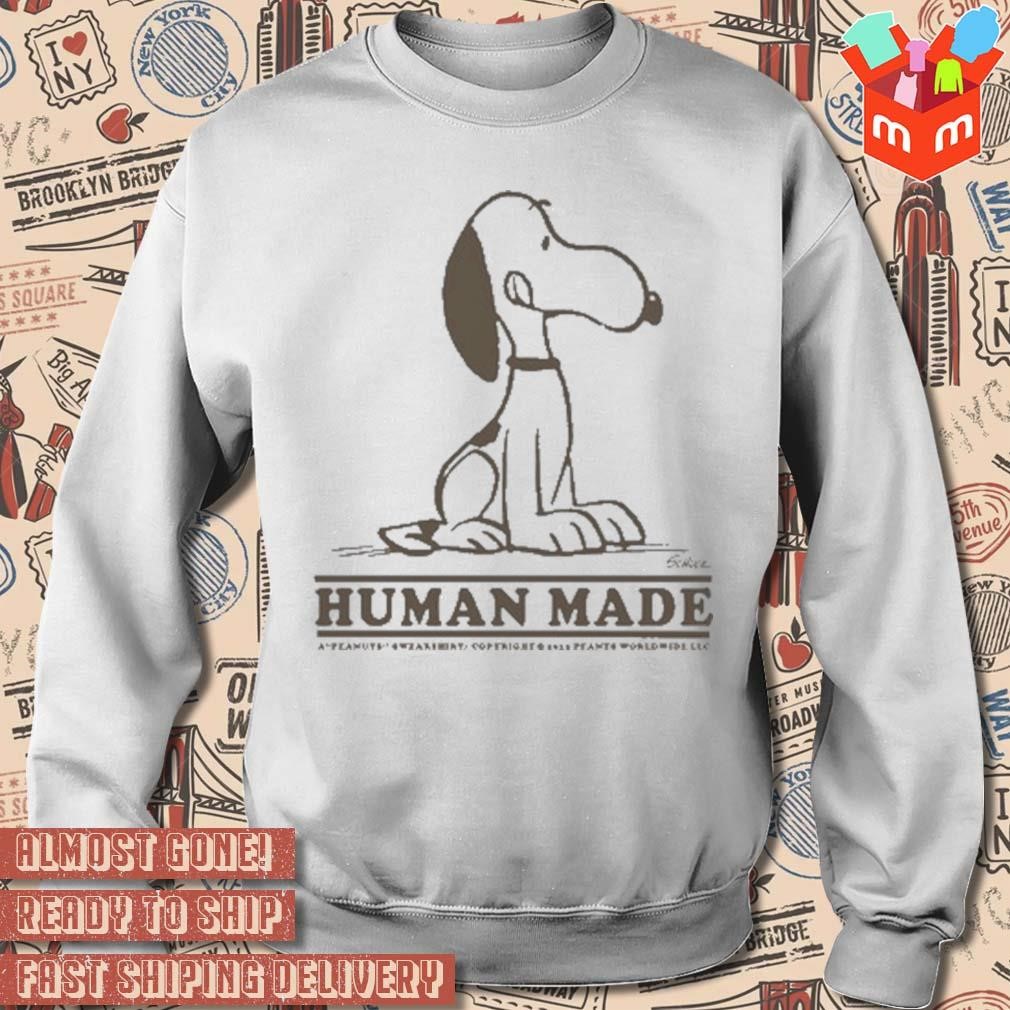 Peanuts human made Snoopy t-shirt, hoodie, sweater, long sleeve 