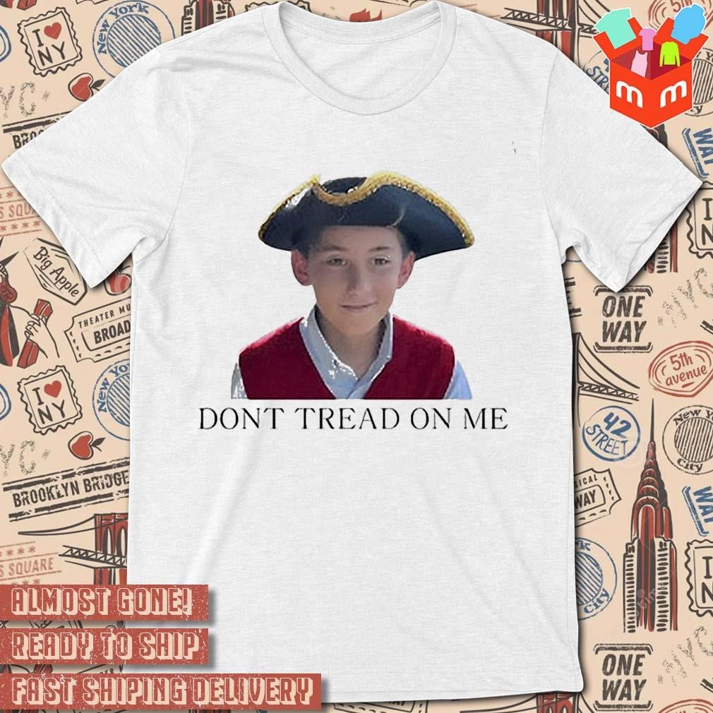 12 Year Old Boy Dont Tread On Me photo design T-shirt