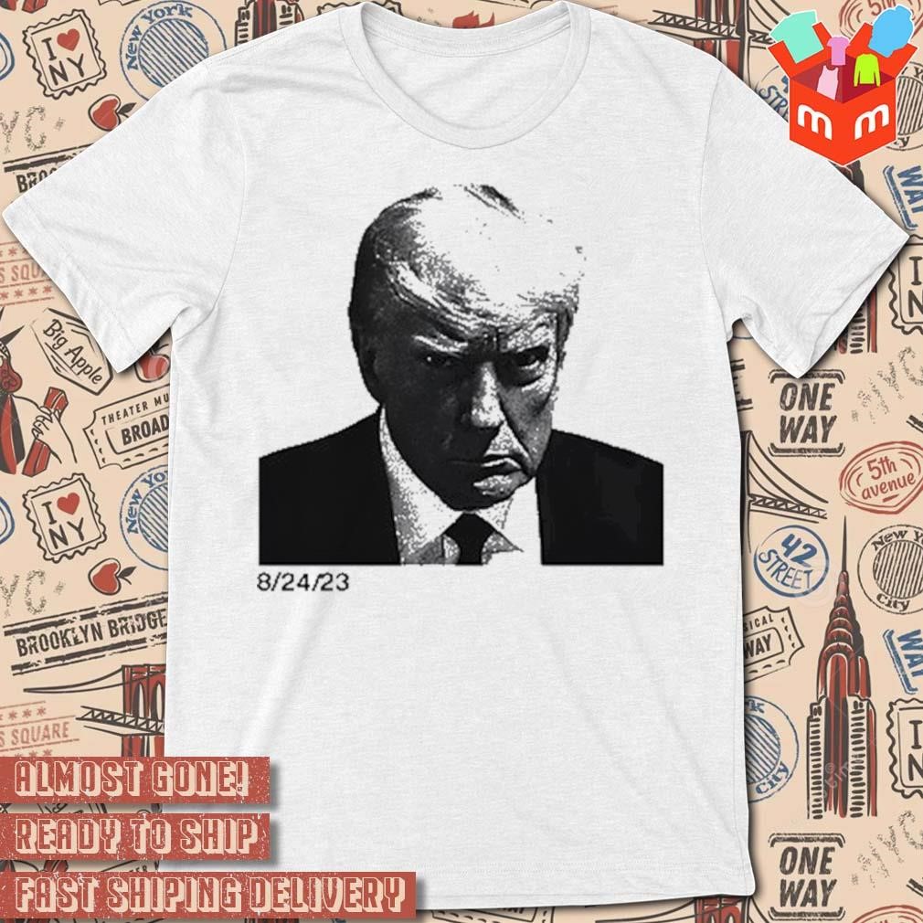 Af Trump mugshot 8 24 23 photo design t-shirt